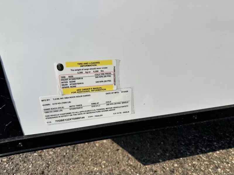 new Cargo (Enclosed) Trailers Rock Solid Cargo  for sale, in Clearwater, MN Thumbnail 12