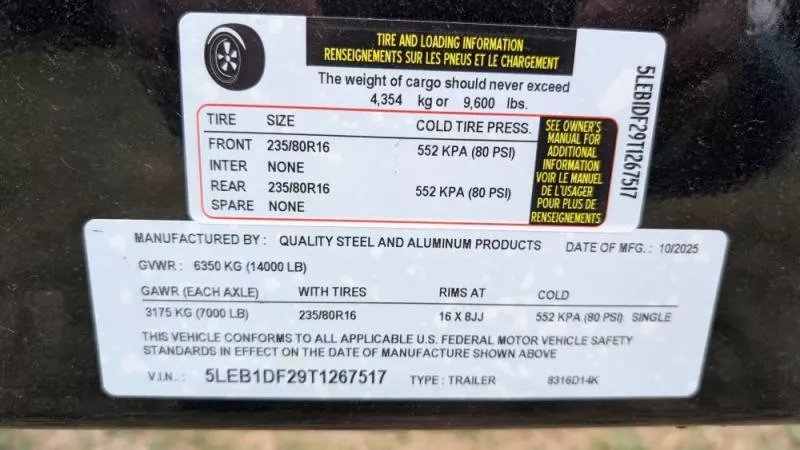 new Dump Trailers Quality Steel and Aluminum  for sale, in Clearwater, MN Thumbnail 10