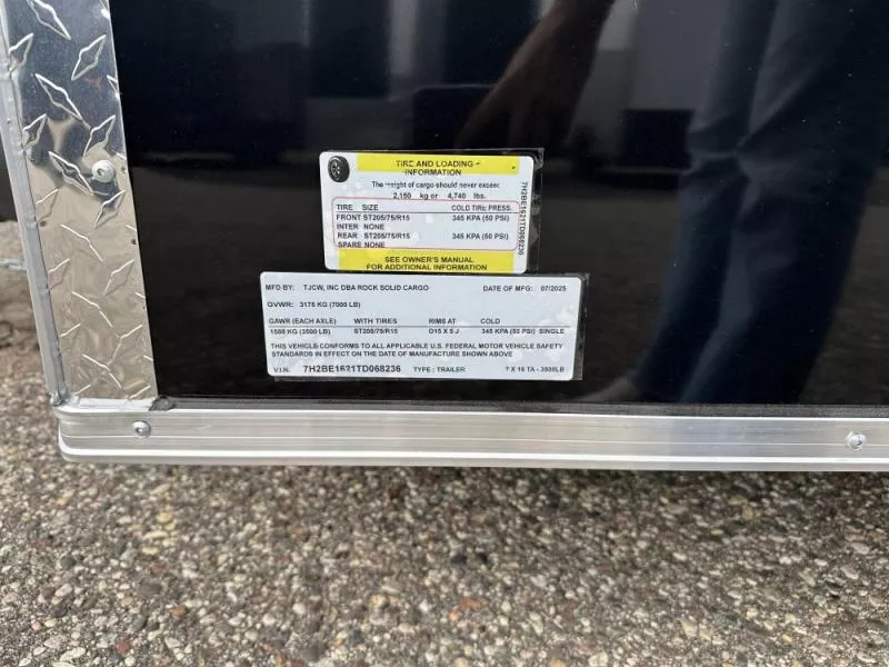 new Cargo (Enclosed) Trailers Rock Solid Cargo  for sale, in Clearwater, MN Thumbnail 13