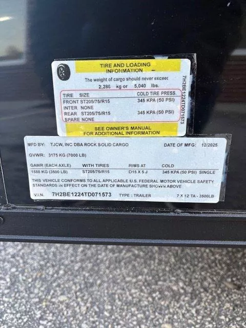 new Cargo (Enclosed) Trailers Rock Solid Cargo  for sale, in Clearwater, MN Thumbnail 10