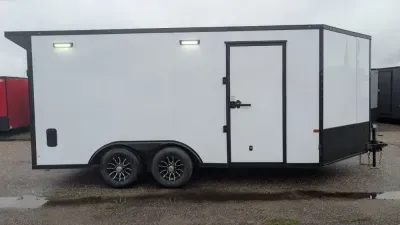 2027 Rock Solid Cargo 8.5 X 16 TA Cargo / Enclosed Trailer