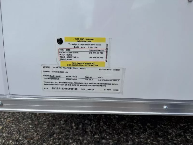 new Cargo (Enclosed) Trailers Rock Solid Cargo  for sale, in Clearwater, MN Thumbnail 11