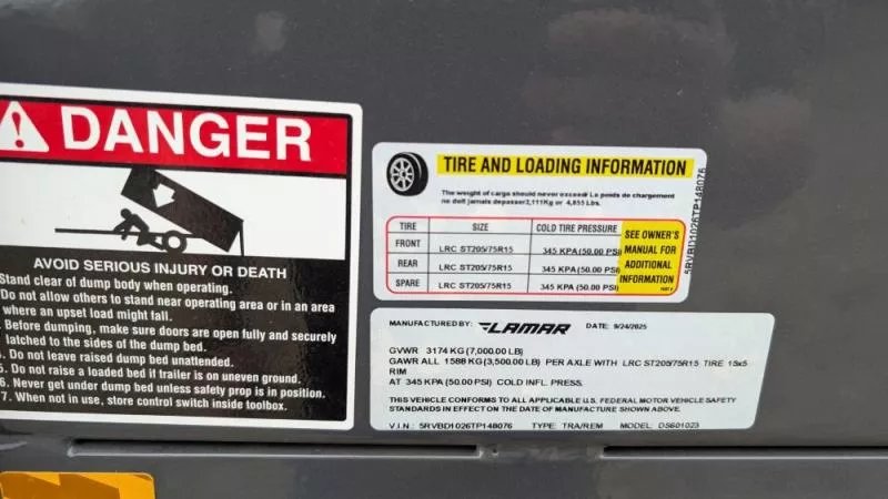 new Dump Trailers Lamar Trailers  for sale, in Clearwater, MN Thumbnail 11