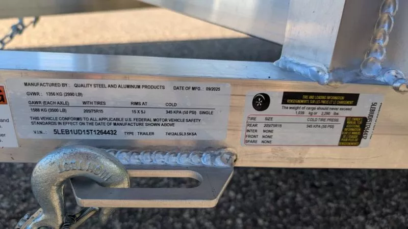 new Utility Trailers Quality Steel and Aluminum  for sale, in Clearwater, MN Thumbnail 9