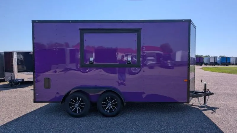 2026 Rock Solid Cargo 7 x 14 TA Vending / Concession Trailer