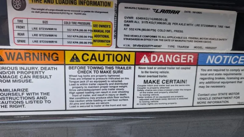 new Equipment / Flatbed Trailers Lamar Trailers  for sale, in Clearwater, MN Thumbnail 8