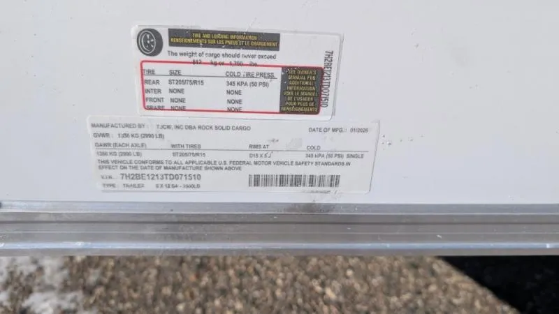 new Cargo (Enclosed) Trailers Rock Solid Cargo  for sale, in Clearwater, MN Thumbnail 11