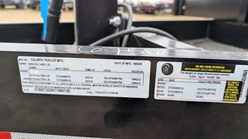 new Tilt Trailers Caliper  for sale, in Clearwater, MN Thumbnail 9