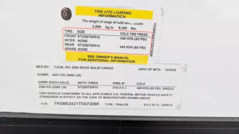 new Cargo (Enclosed) Trailers Rock Solid Cargo  for sale, in Clearwater, MN Thumbnail 16