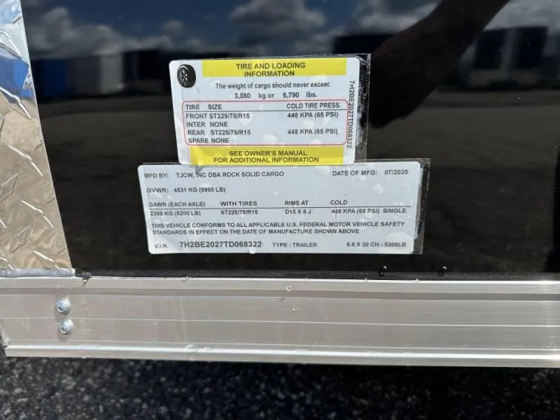 new Cargo (Enclosed) Trailers Rock Solid Cargo  for sale, in Clearwater, MN Thumbnail 13