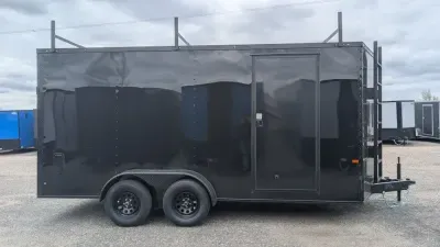 2026 Rock Solid Cargo 7 X 16 TA Cargo / Enclosed Trailer