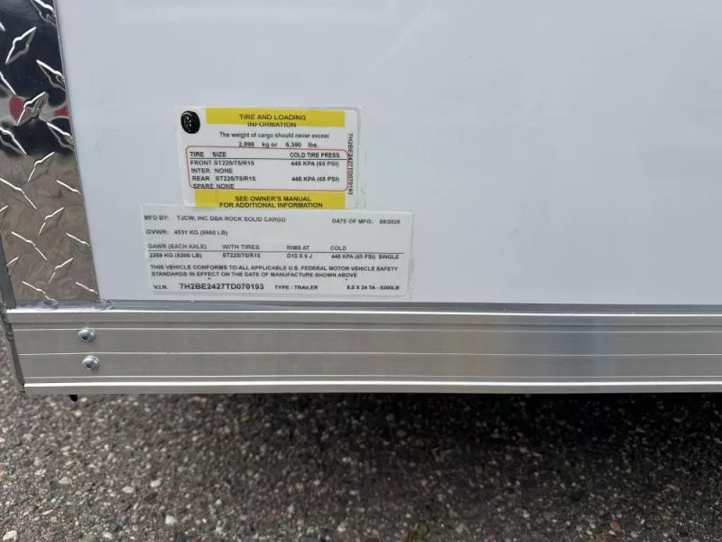 new Cargo (Enclosed) Trailers Rock Solid Cargo  for sale, in Clearwater, MN Thumbnail 14