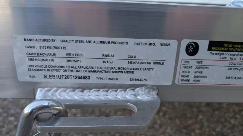 new Utility Trailers Quality Steel and Aluminum  for sale, in Clearwater, MN Thumbnail 9