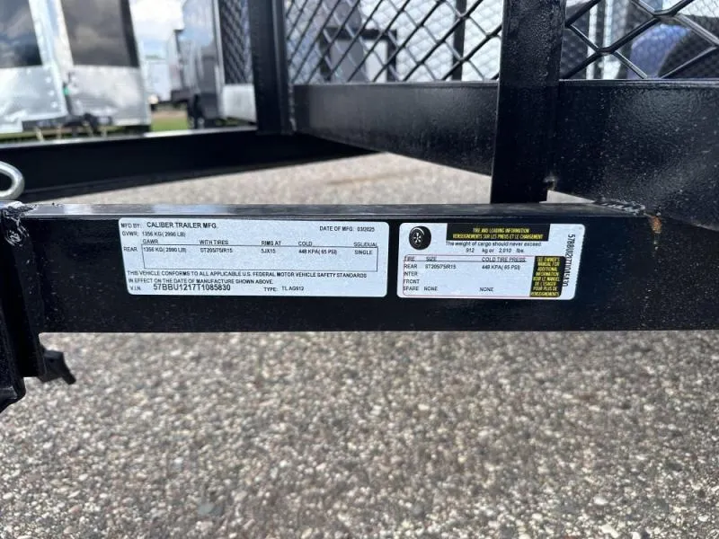 new Utility Trailers Caliper  for sale, in Clearwater, MN Thumbnail 10