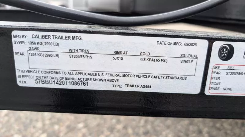 new Utility Trailers Caliper  for sale, in Clearwater, MN Thumbnail 8