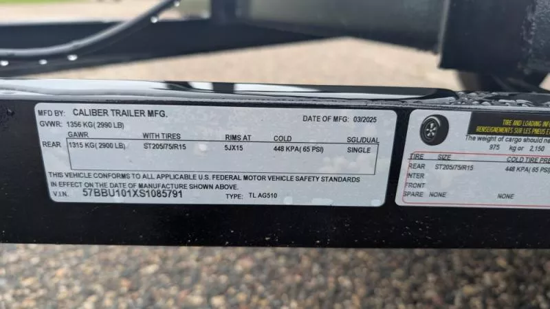 new Utility Trailers Caliper  for sale, in Clearwater, MN Thumbnail 8