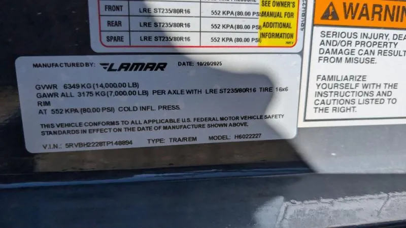 new Equipment / Flatbed Trailers Lamar Trailers  for sale, in Clearwater, MN Thumbnail 8