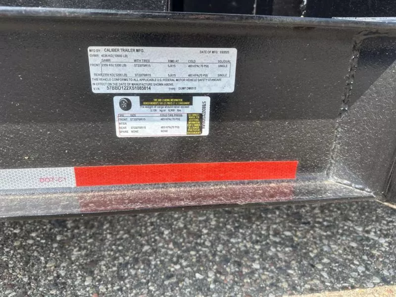 new Dump Trailers Caliper  for sale, in Clearwater, MN Thumbnail 12