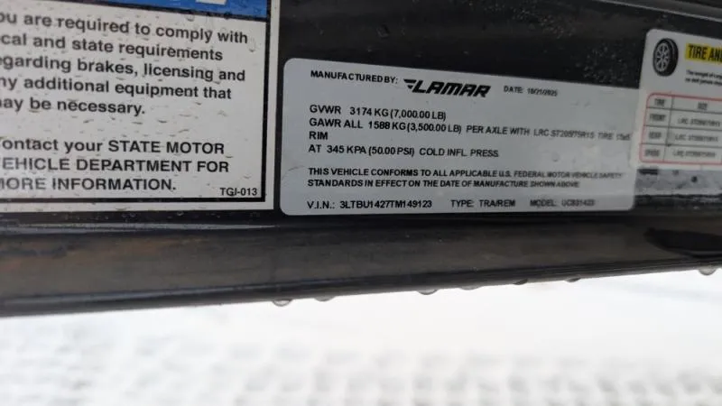 new Utility Trailers Lamar Trailers  for sale, in Clearwater, MN Thumbnail 8