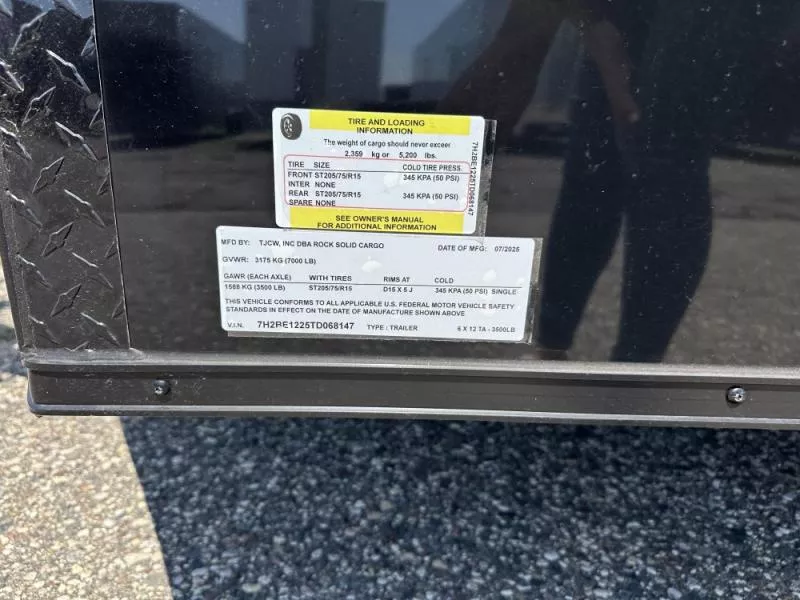 new Cargo (Enclosed) Trailers Rock Solid Cargo  for sale, in Clearwater, MN Thumbnail 13