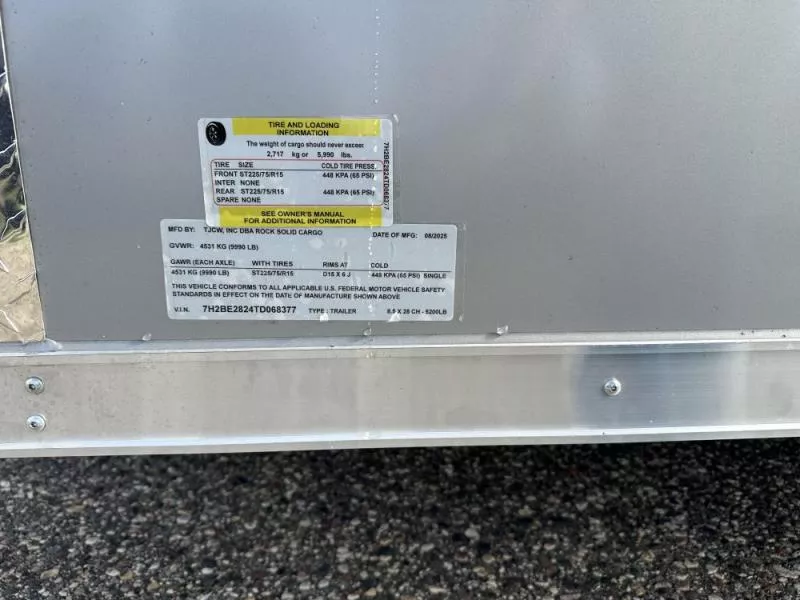 new Cargo (Enclosed) Trailers Rock Solid Cargo  for sale, in Clearwater, MN Thumbnail 13