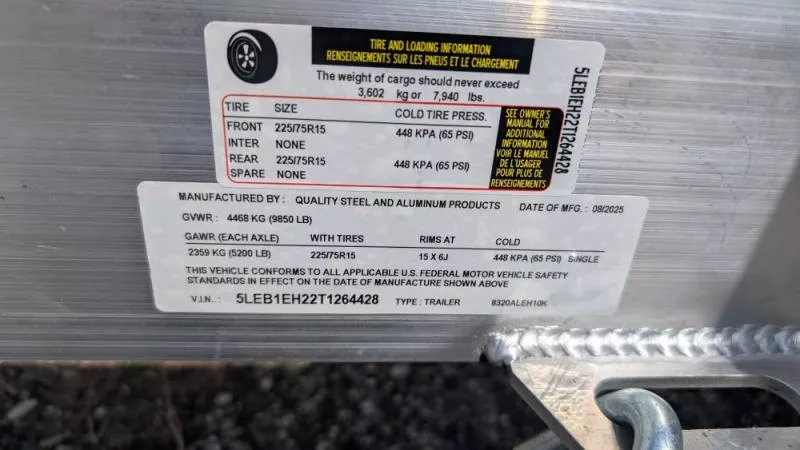 new Utility Trailers Quality Steel and Aluminum  for sale, in Clearwater, MN Thumbnail 10