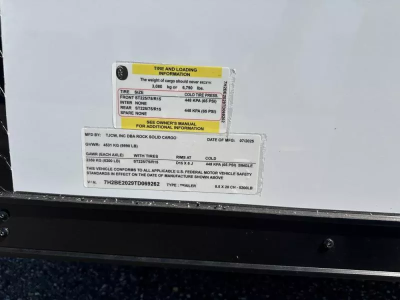 new Cargo (Enclosed) Trailers Rock Solid Cargo  for sale, in Clearwater, MN Thumbnail 15