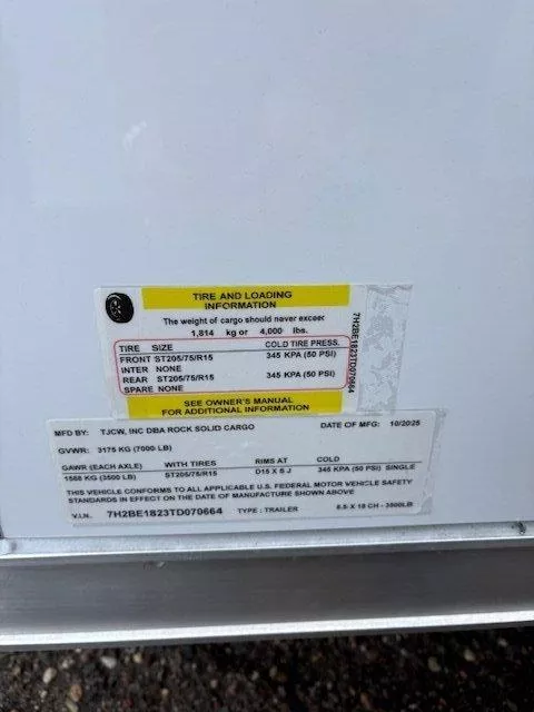 new Cargo (Enclosed) Trailers Rock Solid Cargo  for sale, in Clearwater, MN Thumbnail 10