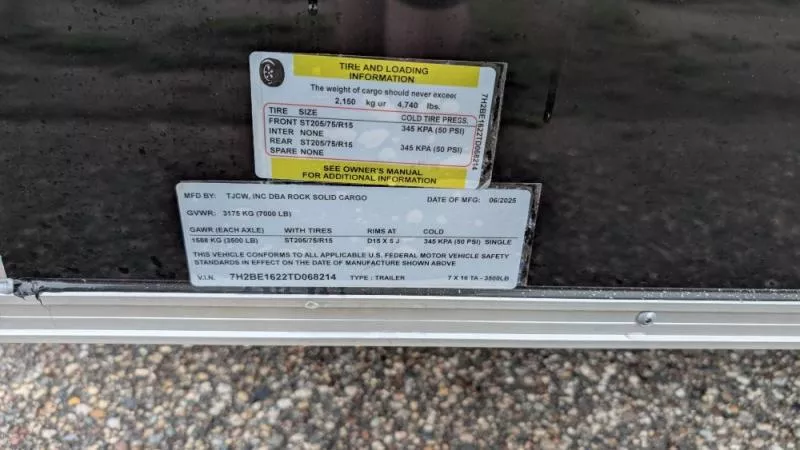 new Cargo (Enclosed) Trailers Rock Solid Cargo  for sale, in Clearwater, MN Thumbnail 11