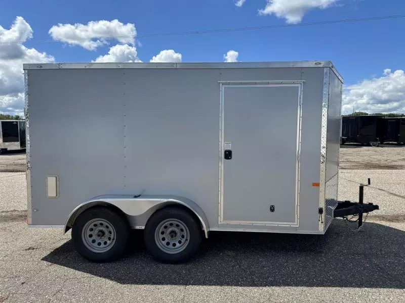 2026 Rock Solid Cargo 7 X 12 TA Cargo / Enclosed Trailer