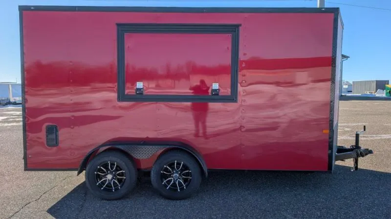 2026 Rock Solid Cargo 7 x 14 TA Vending / Concession Trailer