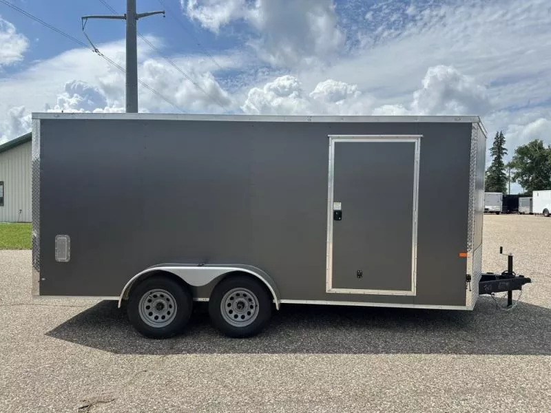 2026 Rock Solid Cargo 7 X 16 TA Cargo / Enclosed Trailer