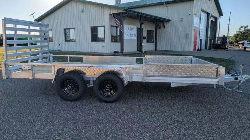 2026 Quality Steel and Aluminum 8216ALSL7K Utility Trailer