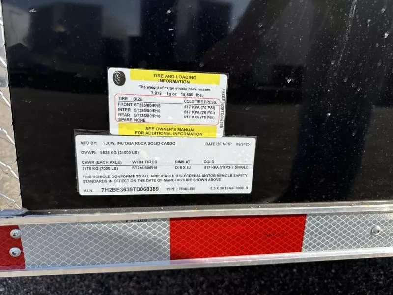 new Cargo (Enclosed) Trailers Rock Solid Cargo  for sale, in Clearwater, MN Thumbnail 14