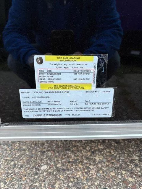 new Cargo (Enclosed) Trailers Rock Solid Cargo  for sale, in Clearwater, MN Thumbnail 10