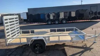 2026 Quality Steel and Aluminum 6212ALSL3.5KSA Utility Trailer
