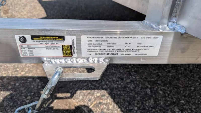 new Utility Trailers Quality Steel and Aluminum  for sale, in Clearwater, MN Thumbnail 8