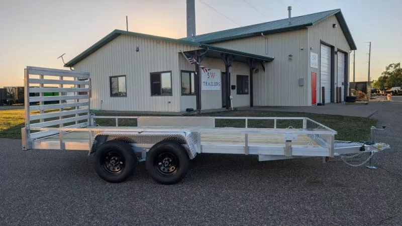 2026 Quality Steel and Aluminum 8216ALSL7K Utility Trailer