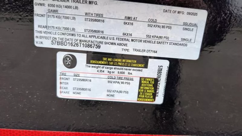 new Dump Trailers Caliper  for sale, in Clearwater, MN Thumbnail 9