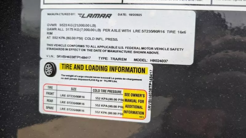 new Equipment / Flatbed Trailers Lamar Trailers  for sale, in Clearwater, MN Thumbnail 11