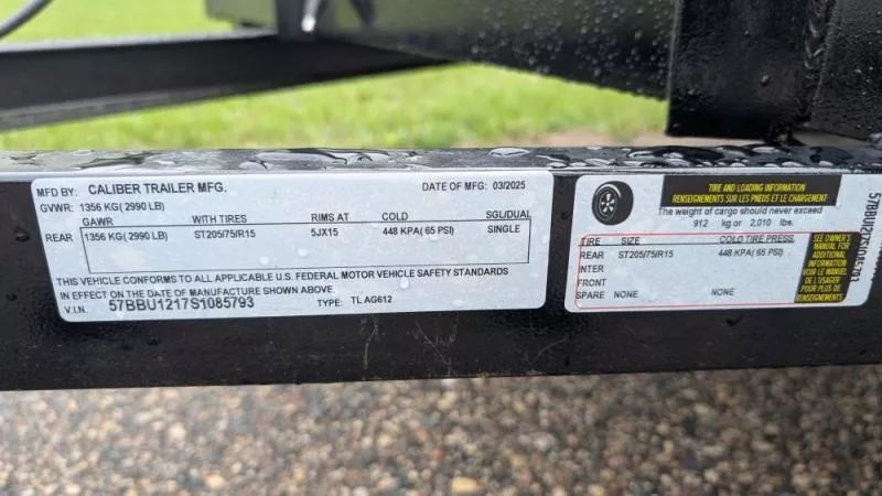 new Utility Trailers Caliper  for sale, in Clearwater, MN Thumbnail 8