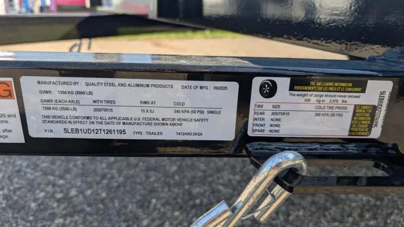 new Utility Trailers Quality Steel and Aluminum  for sale, in Clearwater, MN Thumbnail 9