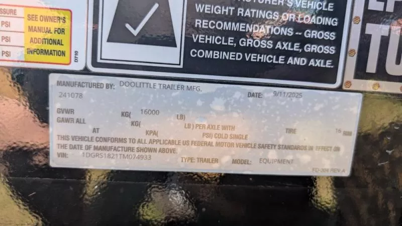 new Equipment / Flatbed Trailers Doolittle Trailer Mfg  for sale, in Clearwater, MN Thumbnail 9