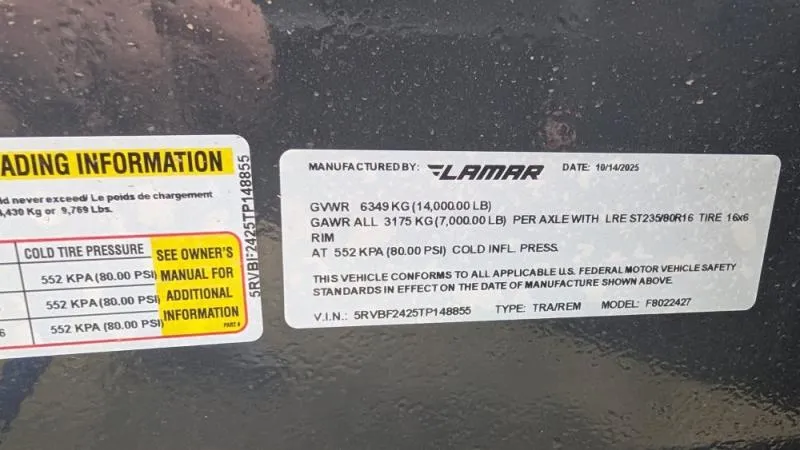 new Equipment / Flatbed Trailers Lamar Trailers  for sale, in Clearwater, MN Thumbnail 9