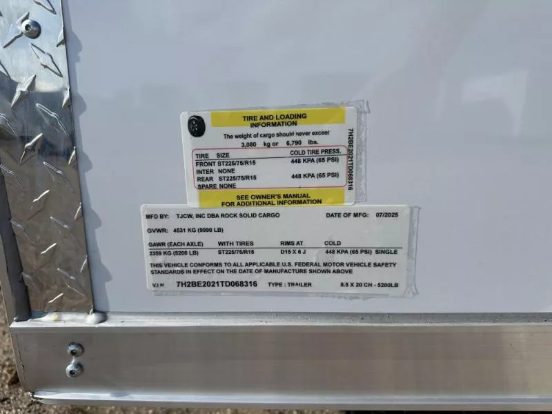 new Cargo (Enclosed) Trailers Rock Solid Cargo  for sale, in Clearwater, MN Thumbnail 13