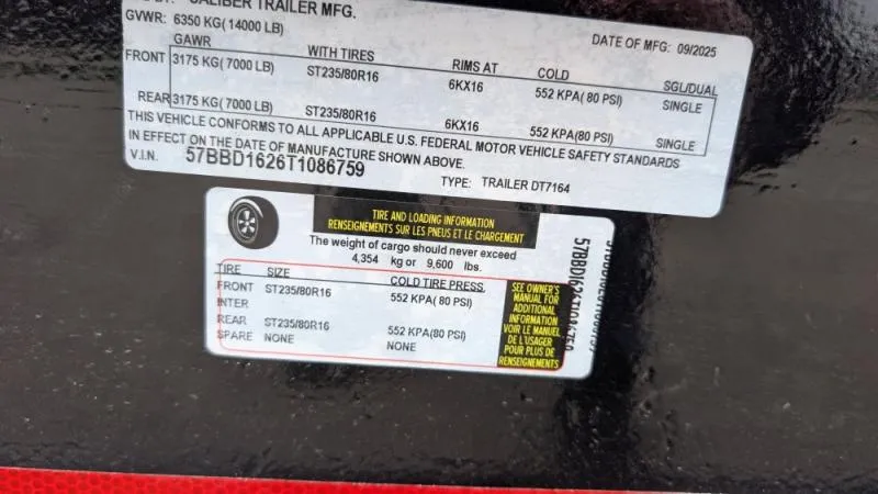 new Dump Trailers Caliper  for sale, in Clearwater, MN Thumbnail 9