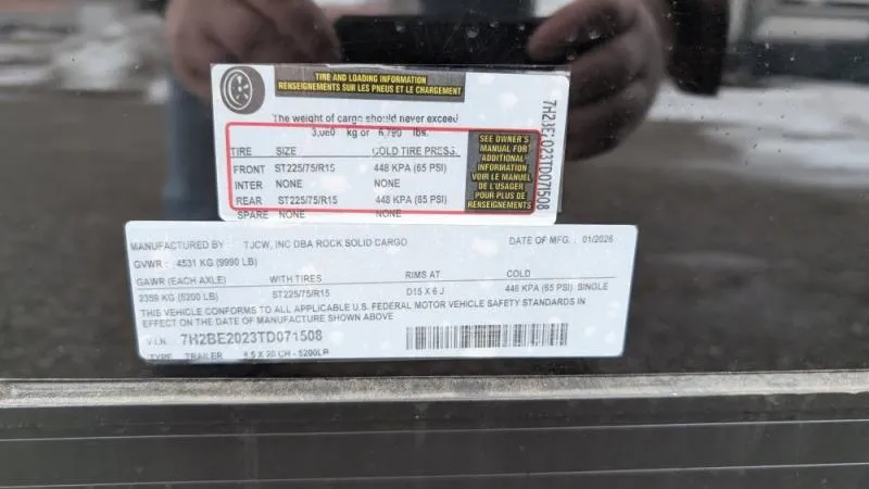 new Cargo (Enclosed) Trailers Rock Solid Cargo  for sale, in Clearwater, MN Thumbnail 13