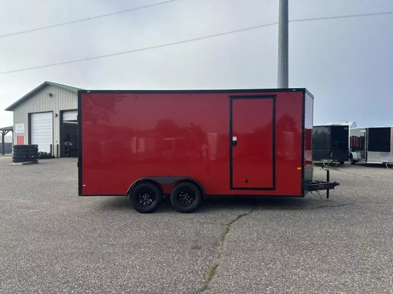 2026 Rock Solid Cargo 7 X 16 TA Cargo / Enclosed Trailer