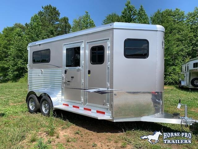 2021 Adam Jubliee 2 Horse Straight Load Bumper Pull ALL ALUMINUM 2021 Adam Jubliee 2 Horse Straight Load Bumper Pull ALL ALUMINUM