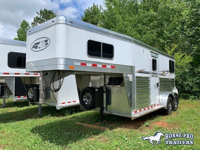 2021 4-Star Deluxe 2 Horse Straight Load Gooseneck w/QUIET RIDE & WERM FLOORING! 2021 4-Star Deluxe 2 Horse Straight Load Gooseneck w/QUIET RIDE & WERM FLOORING!
